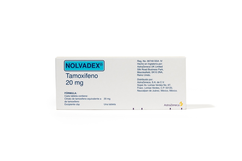 NOLVADEX 20 mg 20 TABLETAS