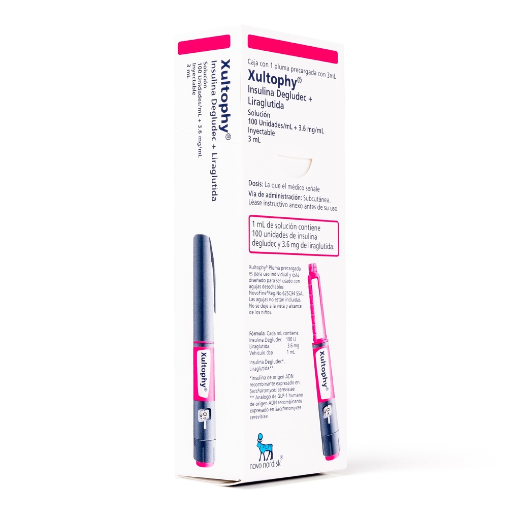 XULTOPHY FLEXTOUCH 100 U/mL 3X3 mL