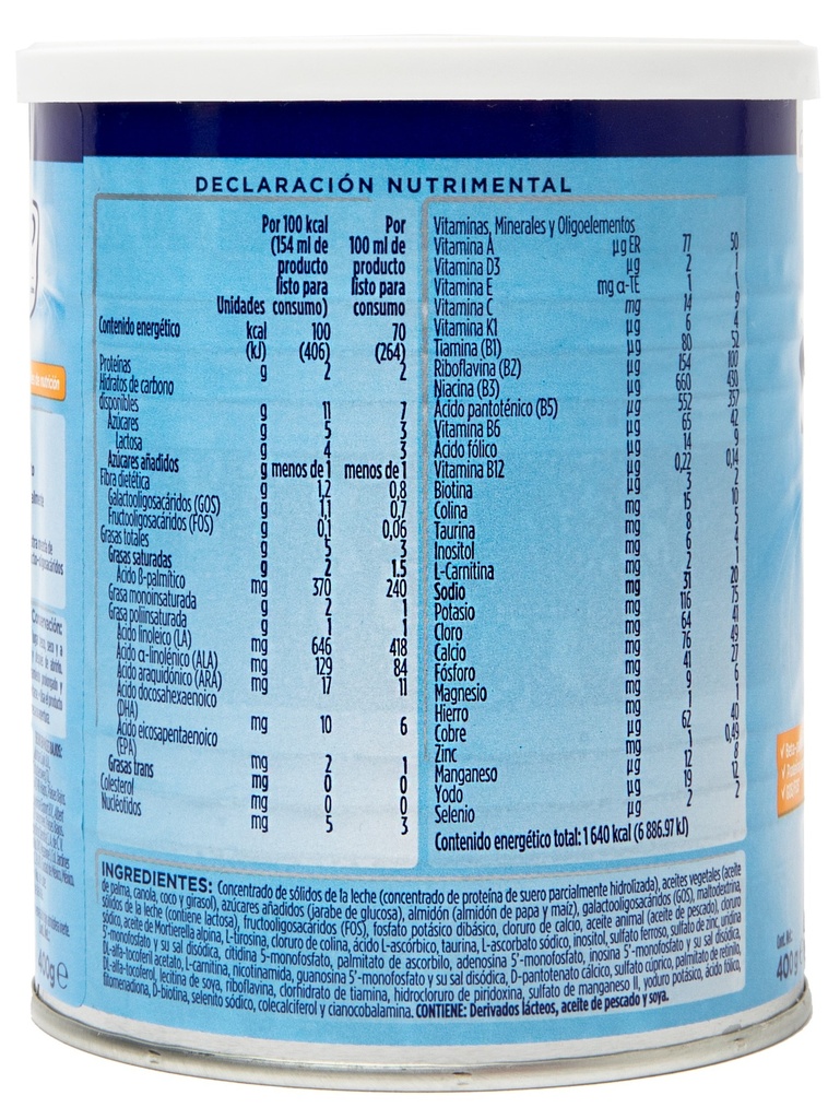 NUTRILON COMFORT LECHE 400 g PVO                                                                                                                                                 