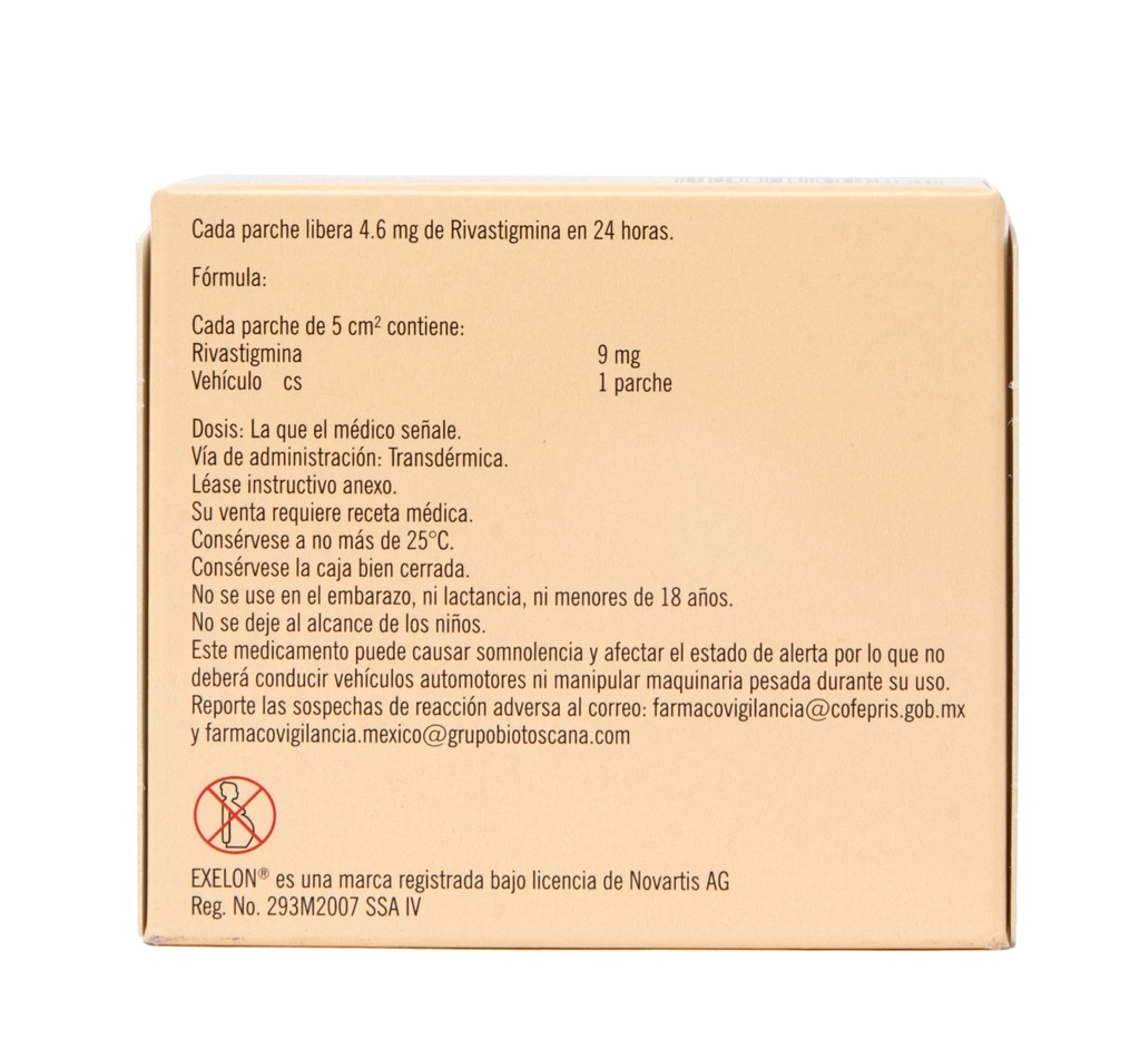 EXELON 9 mg CAJA  30