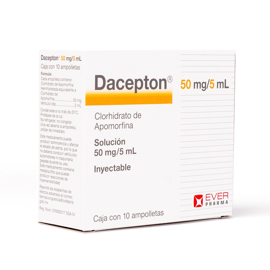 DACEPTON C/ 10 AMPULAS 5ML