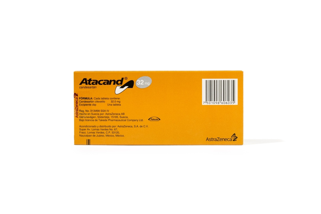 ATACAND 32 mg CAJA CON 14 TABLETAS