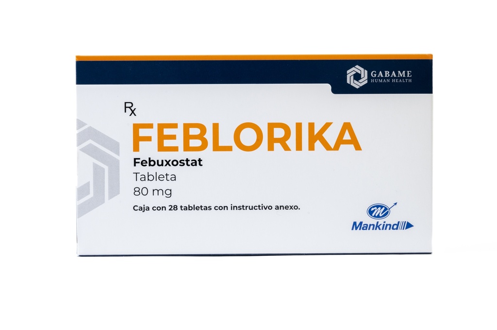 Feblorika 80mg - 28 Tabletas 