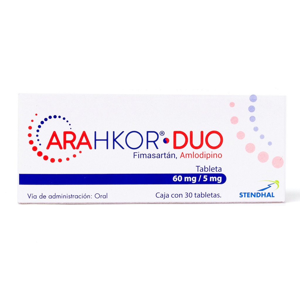 ARAHKOR DUO 60/5 mg 30 TABLETAS