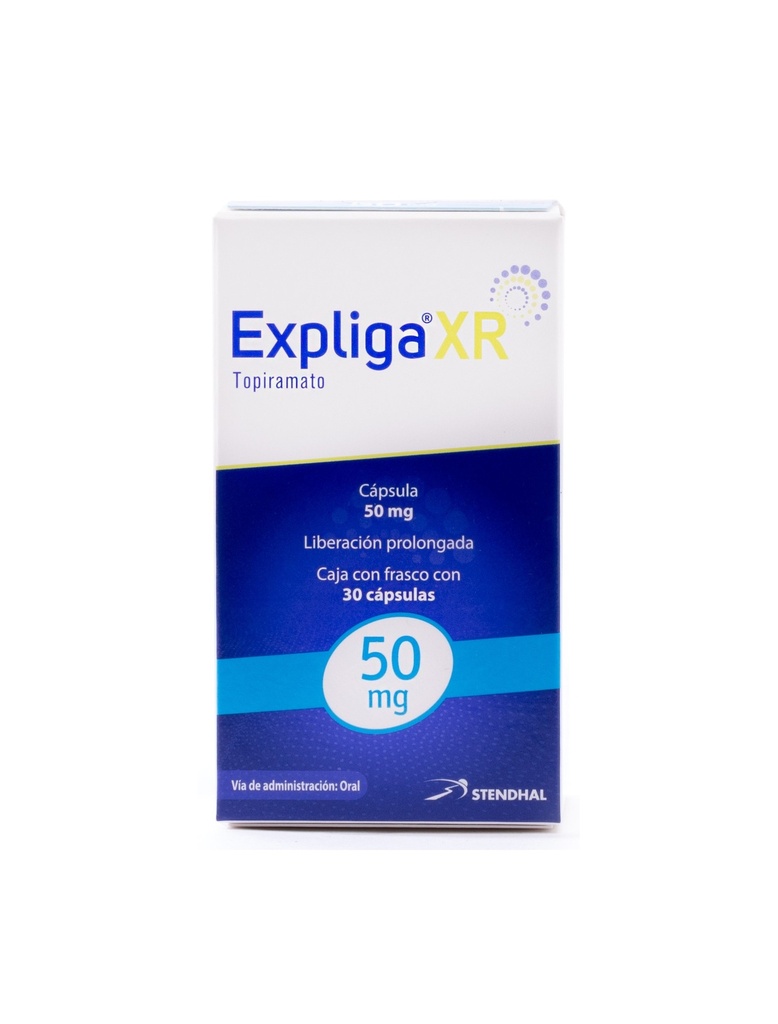 EXPLIGA XR 50 mg 30 CAPSULAS
