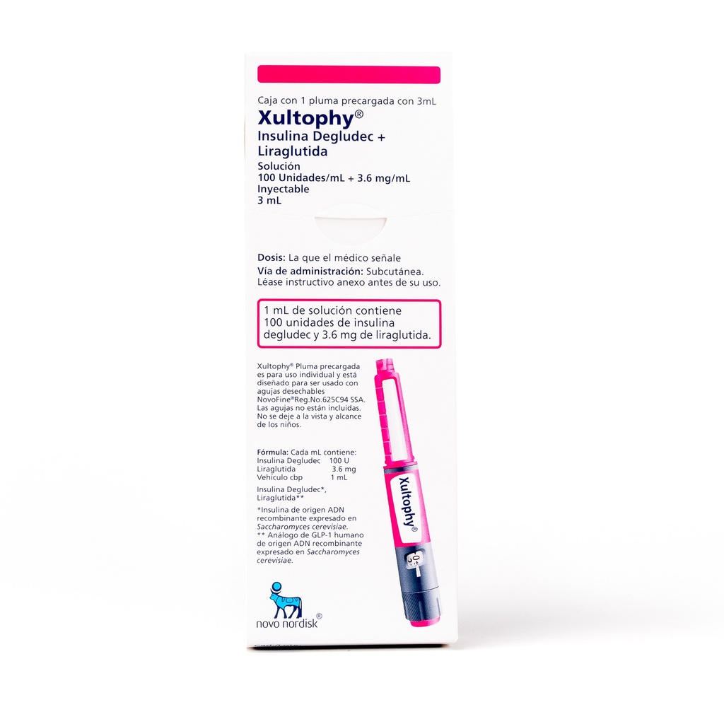 XULTOPHY FLEXTOUCH 100 U/mL 3X3 mL