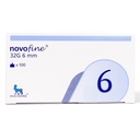 Novofine Agujas 32 G 0.23/0.25x6mm