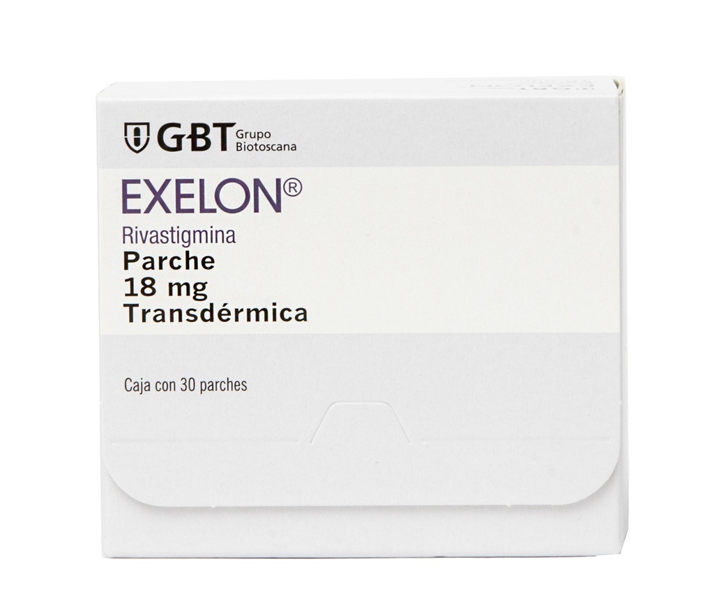 EXELON 18 mg Caja 30