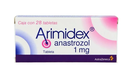 ARIMIDEX 1 mg CAJA 28 TABLETAS