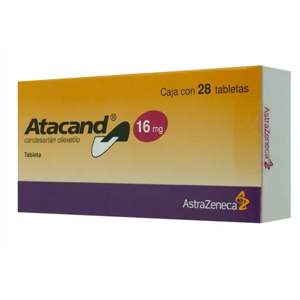 ATACAND 16 mg CAJA CON 28 TABLETAS