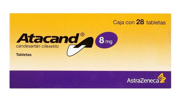 ATACAND 8 mg CAJA CON 28 TABLETAS