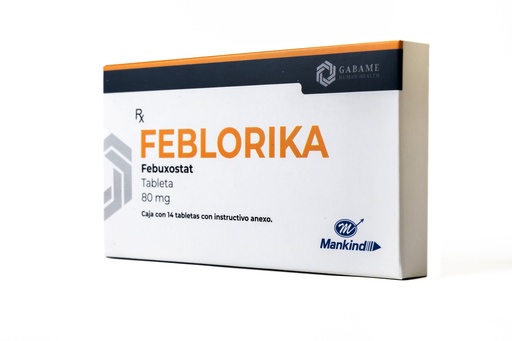 [GAB-CLAV-03] Feblorika 80mg - 14 Tabletas