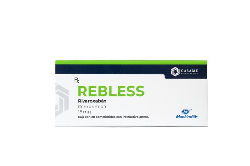 [GAB-CLAV-08] Rebless 15mg - 28 Comprimido