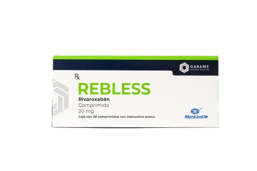 [GAB-CLAV-11] Rebless 20mg - 28 Comprimido