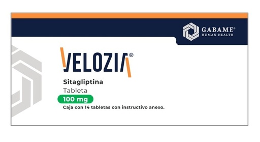 [GAB-CLAV-13] Velozia 100mg - 14 Tabletas