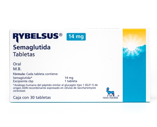 [NOV-RIB14X30] RYBELSUS 14 mg 30 TABLETAS