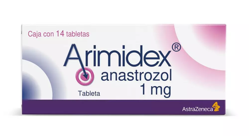 [BIO-ARI1X14] ARIMIDEX 1 mg CAJA 14 TABLETAS